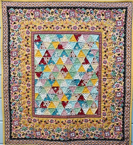 Quiltpakket miniquilt Hindeloopen 