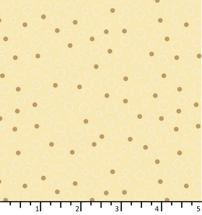 SOT 250801 Bubbles Ecru soft Yellow