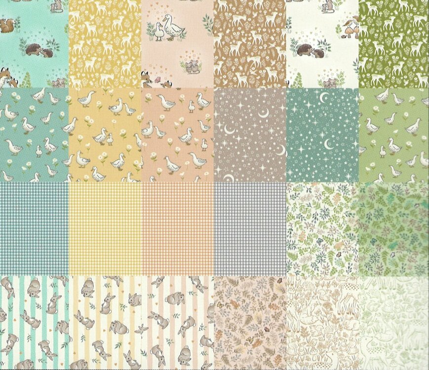 Quilt Kit Baby Box or Play Mat Little Ones