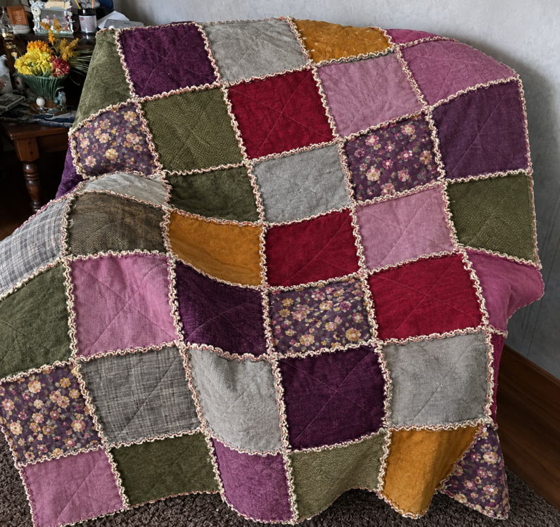 Quiltpakket Ragtime Flanellen Quilt  Victorian Velvet