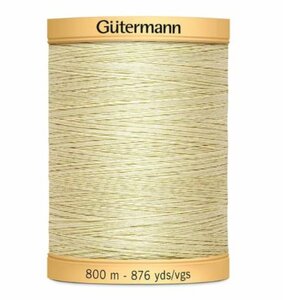 0828 beige Gutermann naai- en applicatie garen. GROTE KLOS