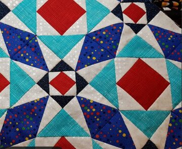 CRP0185, Set mit 9 Stempeln zum Erstellen von Storm at Sea-Quiltbl&ouml;cken, Quiltstamps