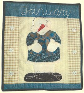 Quiltpakket Sara's Trip Around the Year January Snow