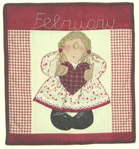 Quiltpakket Sara's Trip Around the Year February