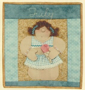 Quiltpakket Sara's Trip Around the Year July