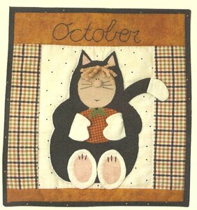 Quiltpakket Sara's Trip Around the Year October