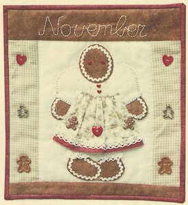 Quiltpakket Sara's Trip Around the Year November