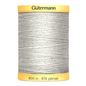 618 taupe grey Gutermann naai- en applicatie garen. GROTE KLOS