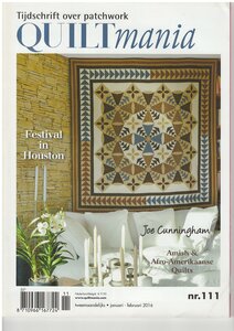 Quiltmania nr.111 jan-feb 2016