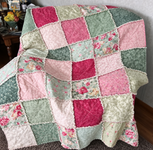 Quiltpakket Ragtime Flanellen Quilt  La Fleur