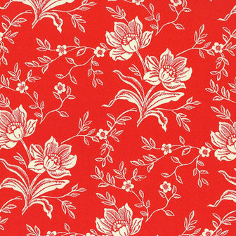 Moda  Woodcut Floral 11175 15 Backing 108 inch