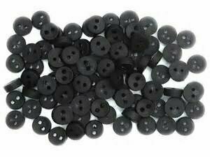 Tiny Black Buttons