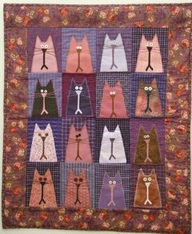 Cat quilt pattern