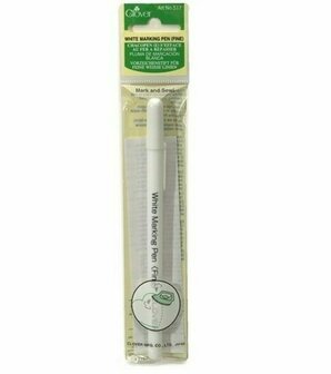 517 Clover White Markierstift fein