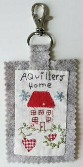 Quilt-Label-Stickerei Quilters Home