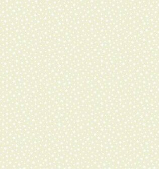 306 Q2 Makower Star White on Cream