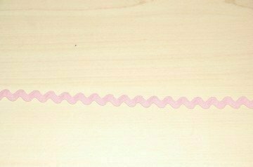 Zigzagband smal 9 mm zachtroze