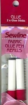 Sewline glue refill 2 pieces yellow