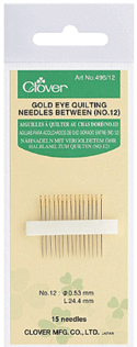 496/12 Clover No.12 quilting needles