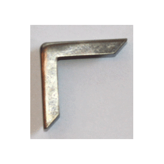 Antique Silver Book Corners midi