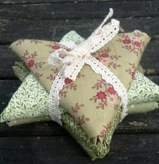 Fabric Star Green