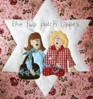 Pattern Cushion Cover Two Patch Ladies