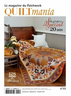 Quiltmania nr.121 sept-okt 2017