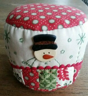 Speldenkussen pakket Snowman