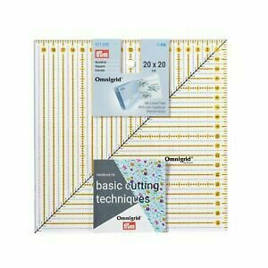 611655 prym squared omni 20x20 cm ruler