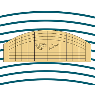 6 (12)&quot; Arc from ruler foot starter set Low Shank (CS6-2-LS)