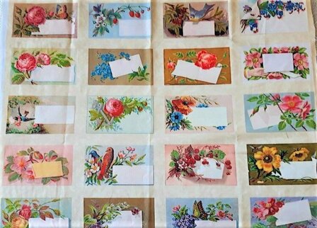 7352-12D Flea Market Mix Quilt labels