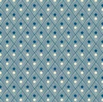 Sajou Toile de Jouy Plaisirs de la Campagne coord. 1 bleu