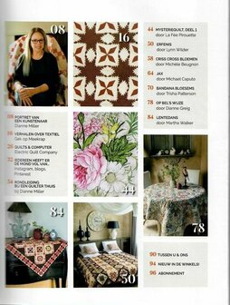 Quiltmania nr.141 Jan Feb 2021 ENGLISH only