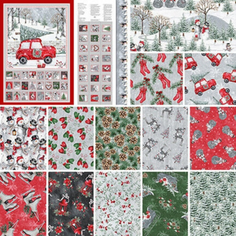 Joyful Tidings Advent Calendar Panel 