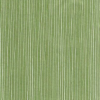 4313-832 Green with Ecru stripe