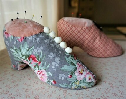 Pincushion Victorian Shoe