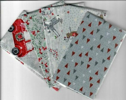 Mini Pack Red Grey Christmas