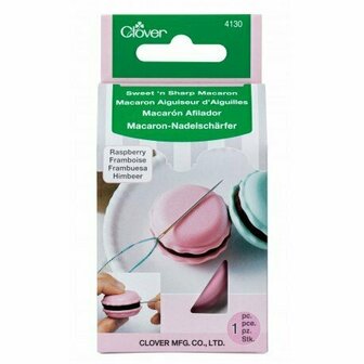 Macaron Needle Sharpener Clover color pink