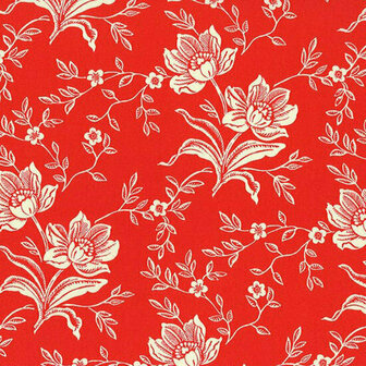 Moda Woodcut Floral 11175 15 Backing 108 inches