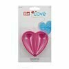 Pym Love 610?284 Magnetisches Nadelkissen Herzform rosa