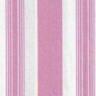 PWTP074PINK Sunshine Rose wide stripe