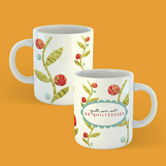 Quilttasse Zweige