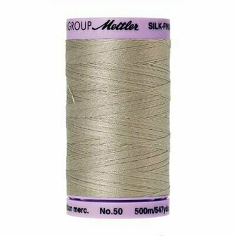 3559 gray beige LARGE Spool/ Amann Mettler yarn cotton mako 50 500 mt.
