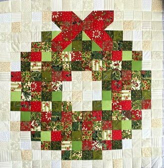 Tr&auml;gerstoff 1 St&uuml;ck f&uuml;r Weihnachtskranz-Quiltbox 9