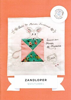 Quiltpakketje Zandloper Quiltlabel 