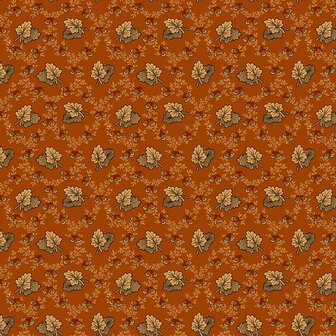 3076-35 Autumn Spice Leaves