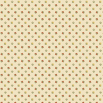 657-L Autumn Woods Geo ecru
