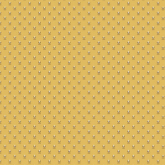 740-Y French Mill Foulard yellow