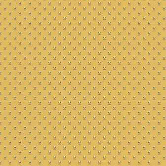 740-Y French Mill Foulard yellow