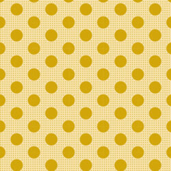 130029 Tilda Medium Dots Flaxen yellow